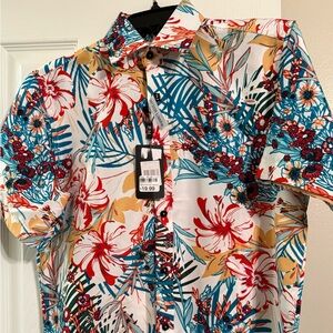Men’s Floral Print Shirt